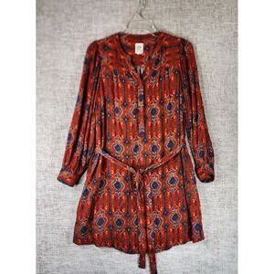 maeve asymmetrical fit & flare mini dress Maeve Tweed Fit & Flare Mini Dress